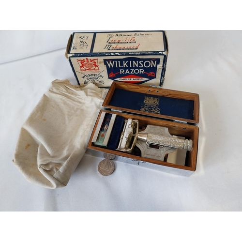 115 - rare Wilkinson Sword Empire Model Razor set 21