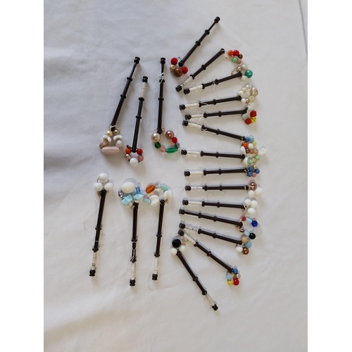 280 - 20 vintage lace bobbins