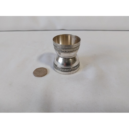 399 - Norwegian pewter napkin ring