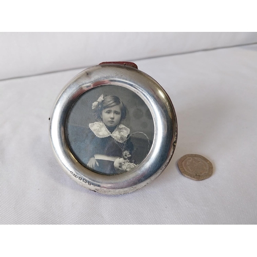 41 - HM silver picture/photo frame c1902