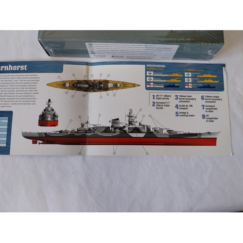 217 - Atlas Collections 1:1250 scale WW2 ships mint & sealed Scharnhorst