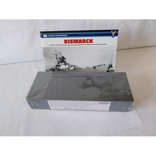 218 - Atlas Collections 1:1250 scale WW2 ships mint & sealed Bismarck