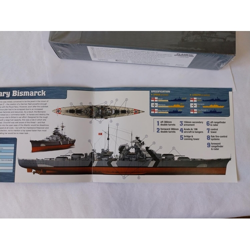 218 - Atlas Collections 1:1250 scale WW2 ships mint & sealed Bismarck