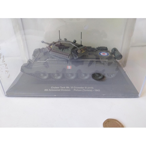 219 - Eaglemoss model tank