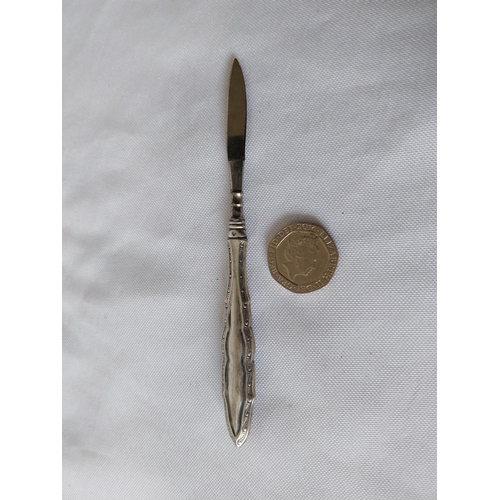 245 - 800 silver nail knife