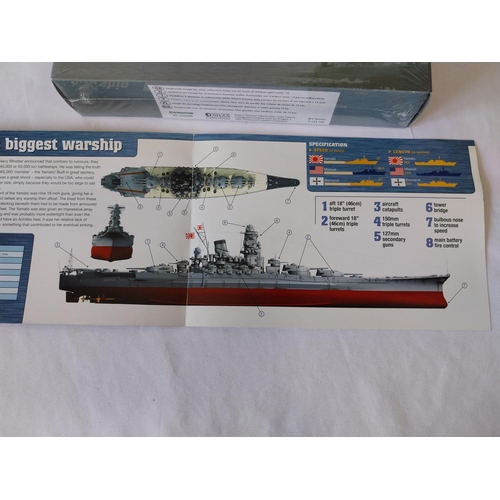 290 - Atlas Collections 1:1250 scale WW2 ships mint & sealed Yamato