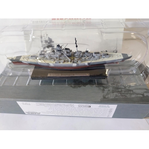 316 - Atlas Collections 1:1250 scale WW2 ships mint Bismarck