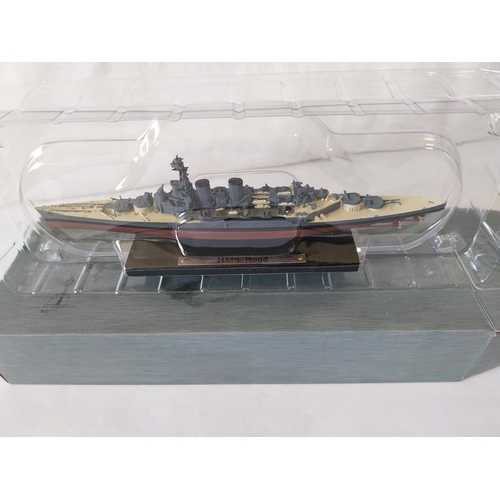 319 - Atlas Collections 1:1250 scale WW2 ships mint HMS Hood