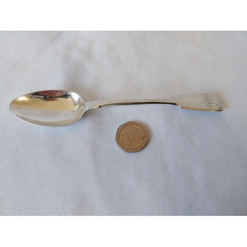 324 - HM silver Georgian spoon c1823