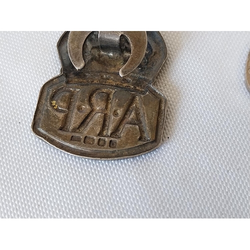 362 - HM silver WW2 ARP badge