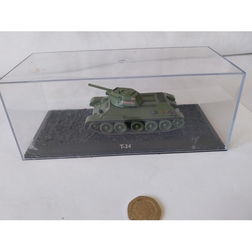 398 - Atlas Editions tank T-34