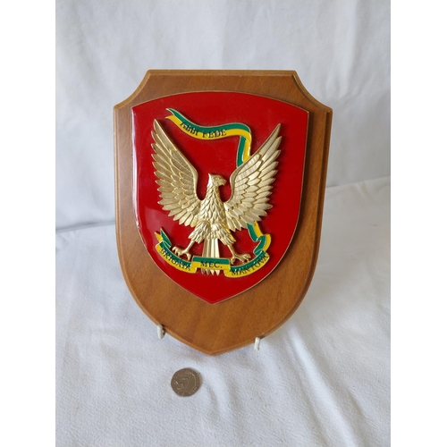 57 - military wall plaque