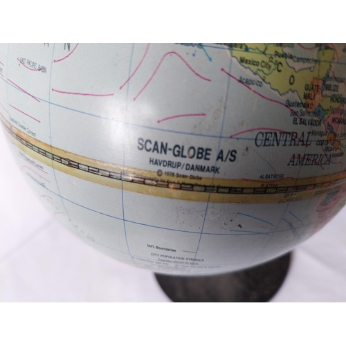 67 - vintage metal globe