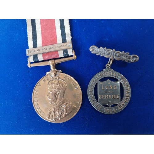 71 - Imperial Service,Great War Medal,long service medals Henry Charles Horsefield