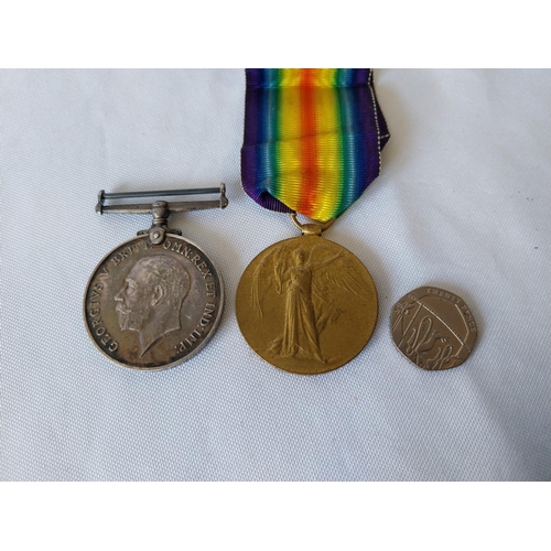 89 - WW1 Royal Army Medical Corps medal pair 82243. A.CPL. H.F.CHISMAN. R.A.M.C.