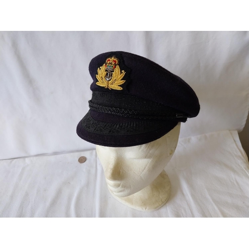 97 - vintage Royal Navy officers cap