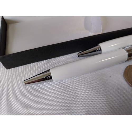 276 - 2 Mont Blanc ballpoint pens