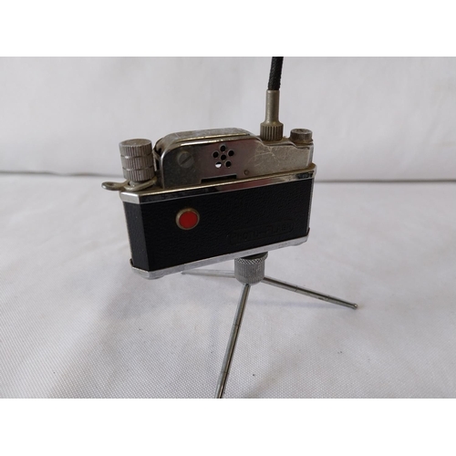 121 - complete vintage camera cigarette lighter working order