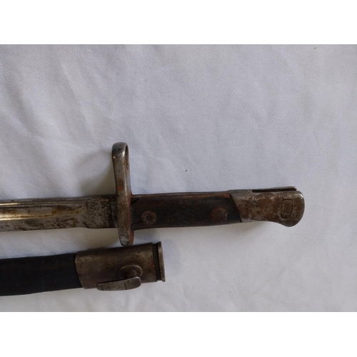 163 - vintage military bayonet