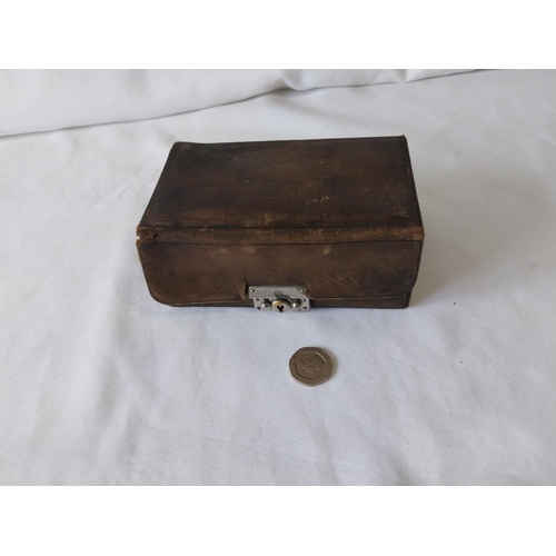 181 - vintage travel jewellery box