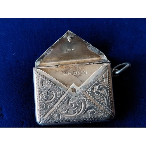 221 - HM silver stamp case c1903