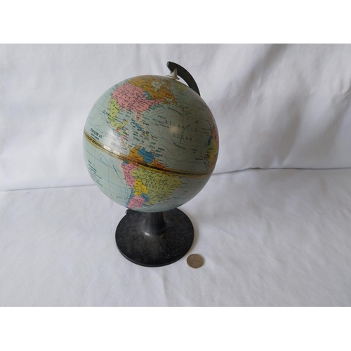 96 - vintage metal globe