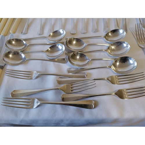 124 - Mappin & Webb silver plated service 60 pieces