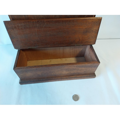 211 - vintage pipe rack with chest