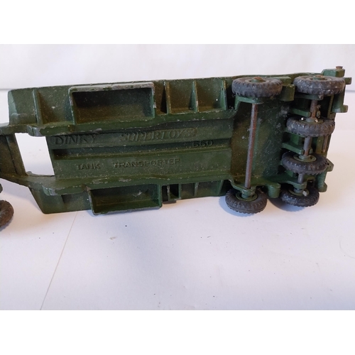 215 - vintage Military Dinky 651 & 660