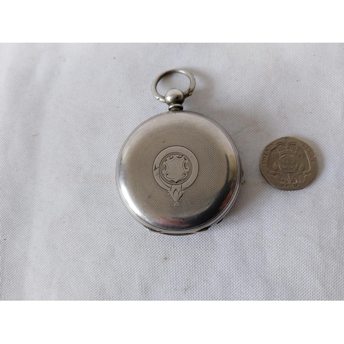 265 - HM Silver pocket watch for repair