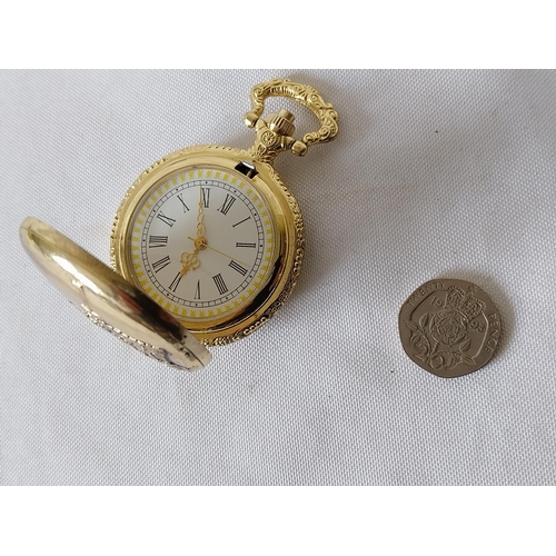 286 - quartz pocket watch