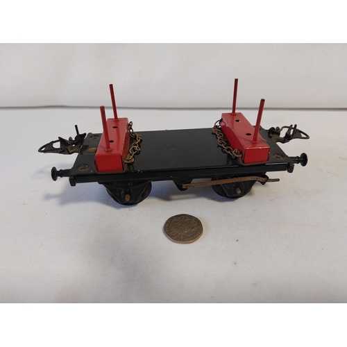 36 - Vintage Hornby O gauge rolling stock