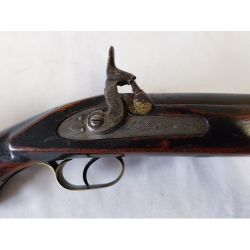 381 - 1850s percussion rifle see pictures for marks NOT POSTABLE