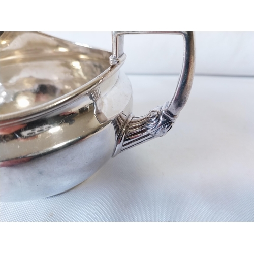 48 - HM Silver Georgian sauce boat by William Burwash & Richard Sibley c1810 231grams