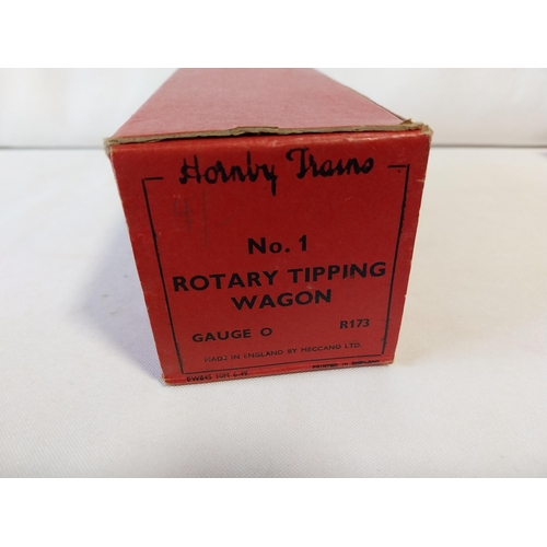 6 - Vintage boxed Hornby O gauge rolling stock R173