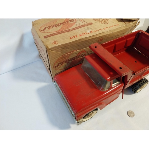 61 - Structo dumper truck original box