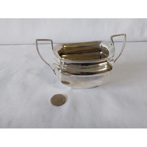 1 - HM Silver sugar bowl c1904 109grams