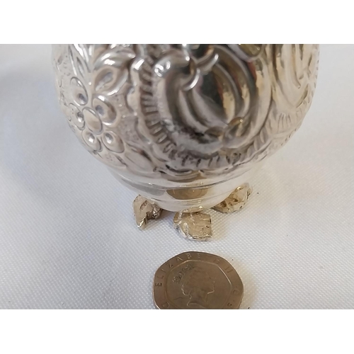 103 - Egyptian Hallmarked silver Rosewater sprinkler