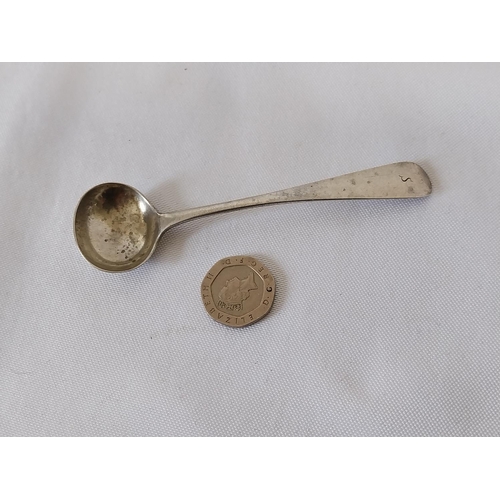 358 - HM Silver spoon c1837