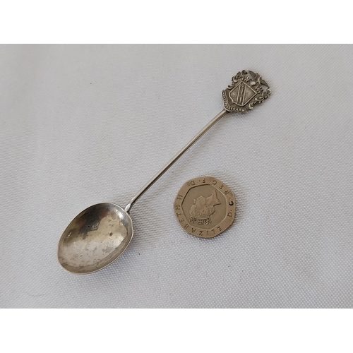 359 - HM Silver spoon c1931