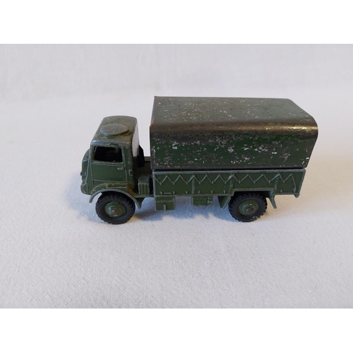 183 - Dinky diecast military vehicle army wagon