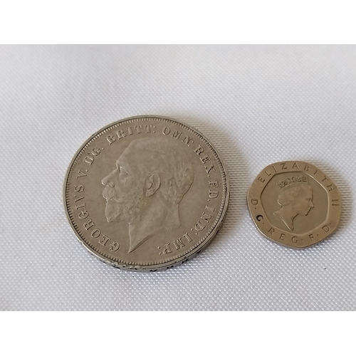 194 - Silver rocking horse crown 1935