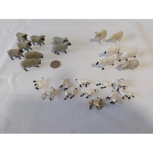 211 - 1970s Britains farm animals sheep & lambs