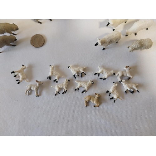 211 - 1970s Britains farm animals sheep & lambs