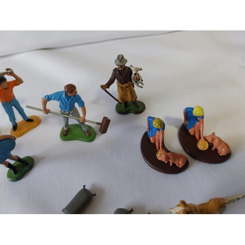 213 - 1970s Britains farm animals & figures