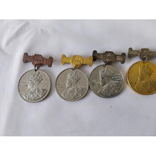 276 - 7 Edwardian school medal