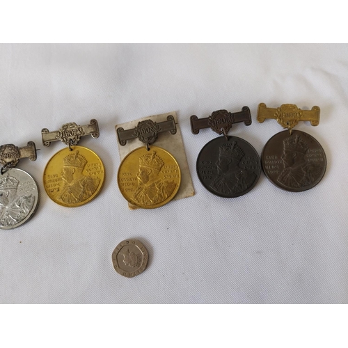 276 - 7 Edwardian school medal