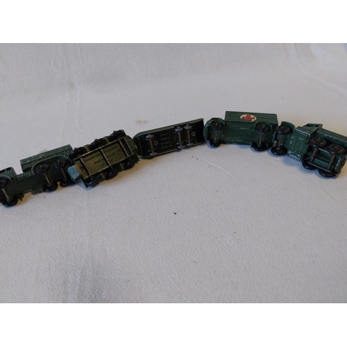 293 - 5 Lesney diecast military vehicle