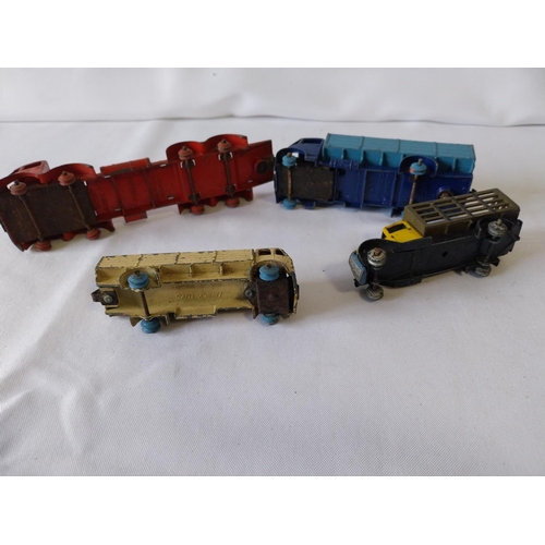309 - 4 vintage Dinkys for spares or repair