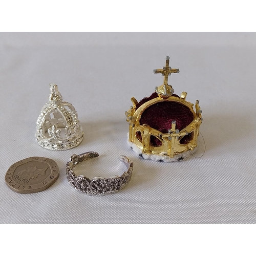 107 - Westminster Editions The Miniature Crown Jewels limited edition Prince of Wales Crown, The Spencer T... 